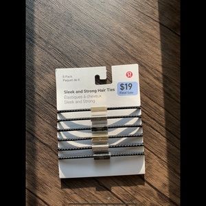 [NWT] Lululemon sleek and strong hair ties | 6 ties